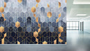 Geometric Hexagonal Murals Wallpaper