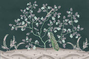 Minty Meadow Mingle Chinoiserie Wallpaper