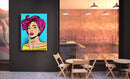 Pink Haired Girl Canvas