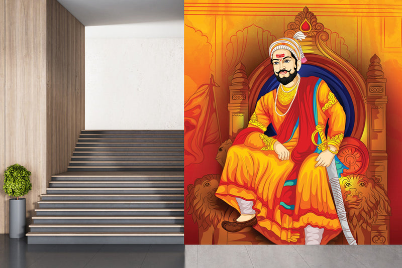 Shivaji Maharaj Customised Wallpaper