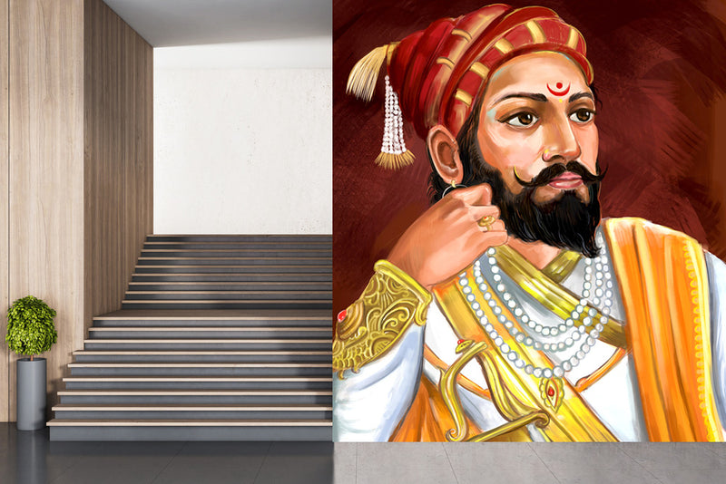 Shivaji Maharaj Customised Wallpaper