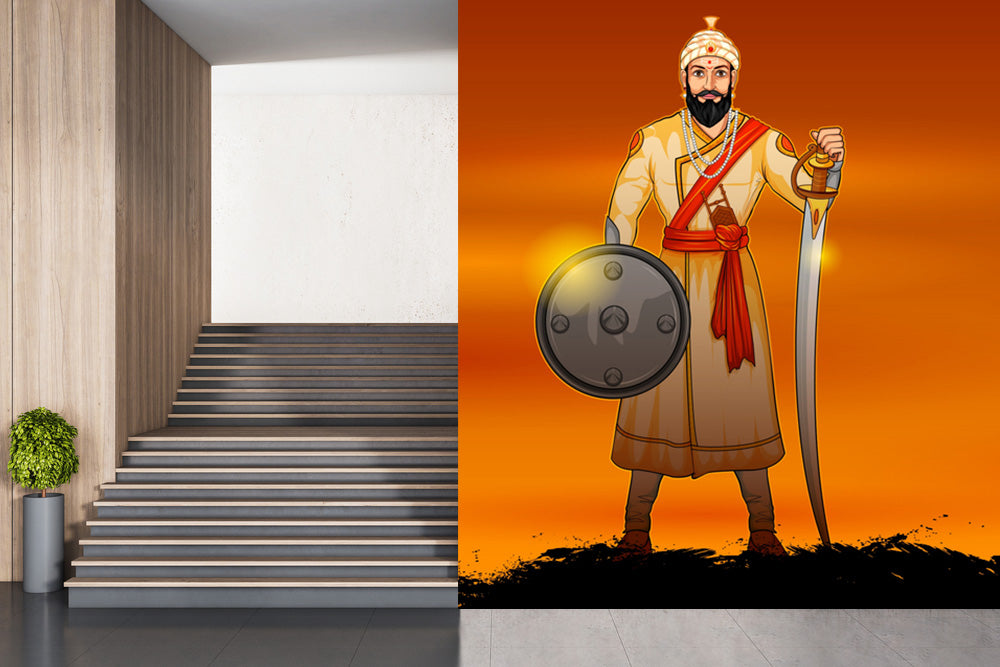 Shivaji Maharaj Customised Wallpaper