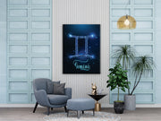 Gemini Blue Art