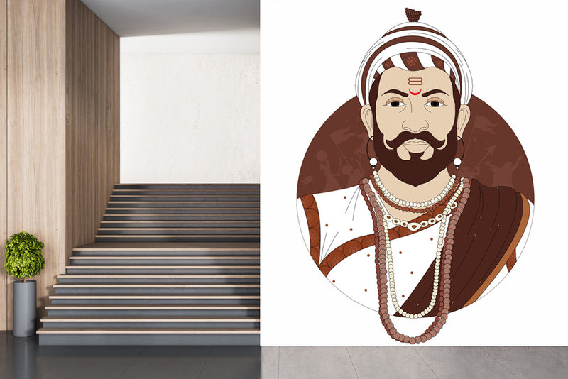 Shivaji Maharaj Customised Wallpaper