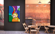 Bird Pop Art Canvas