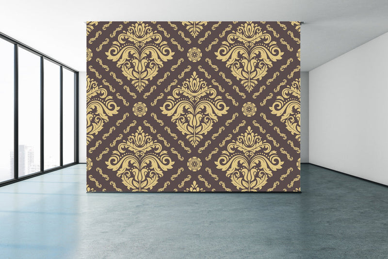 Yellow India Pattern Exotic Yellow Indian Pattern Wallpaper – Myindianthings