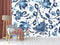 Blue White Background Indian Wallpaper