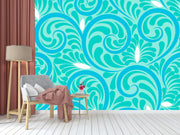 Beautiful Pink Ethnic Pattern Wallpaper