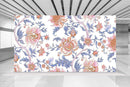 Vintage Floral Indian Pattern Wallpaper