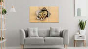 Cat Through The Board Wall Art, Set Of 3