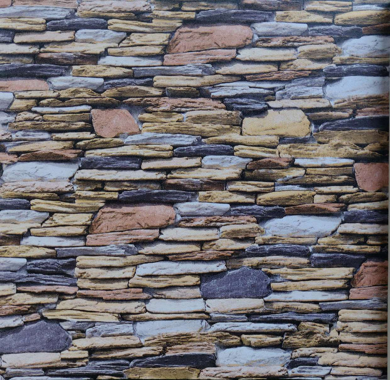 3D Imitation Stone Wallpaper