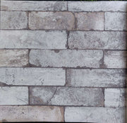 Ancient Brick Finish Wallpaper