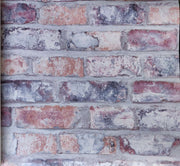 Vintage Shaded Brick Wallpaper