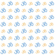 Om Self Adhesive Sticker Poster