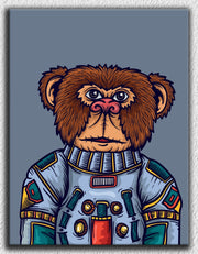 Monkey Ready For Space Art