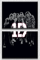 One Direction Band Logo Wall Art, Set Of 2