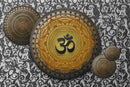 Om The Eternal Sound Of Universe Pooja Room Wallpaper