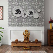Om Pooja Room Wallpaper