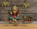 Goddess Lakshmi Gold Wallpaper