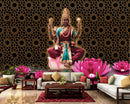 Goddess Lakshmi Traditional Wallpaper