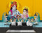 3D Radha Krishna Yellow Background Wallpaper