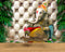 Lord Ganesha Silver Design Wallpaper