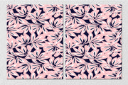 Pink And Leaf Wall Art, Set Of 2
