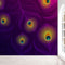 Purple Design Feather Wallpaper