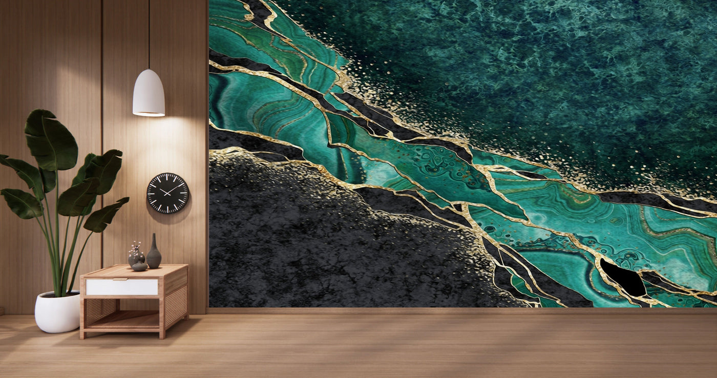 Fluid Art Murals Wallpaper