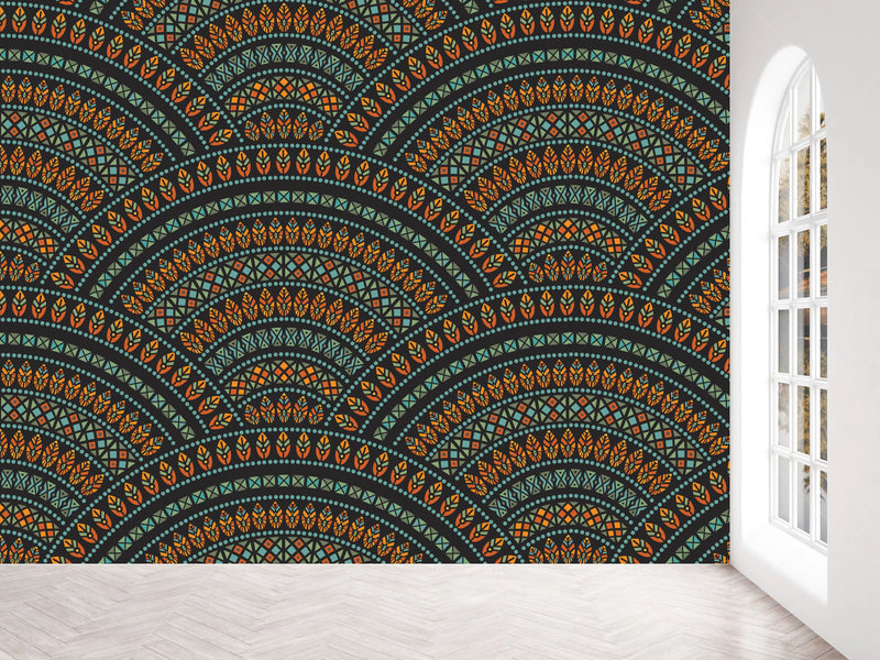Multicolour Design Pattern Wallpaper