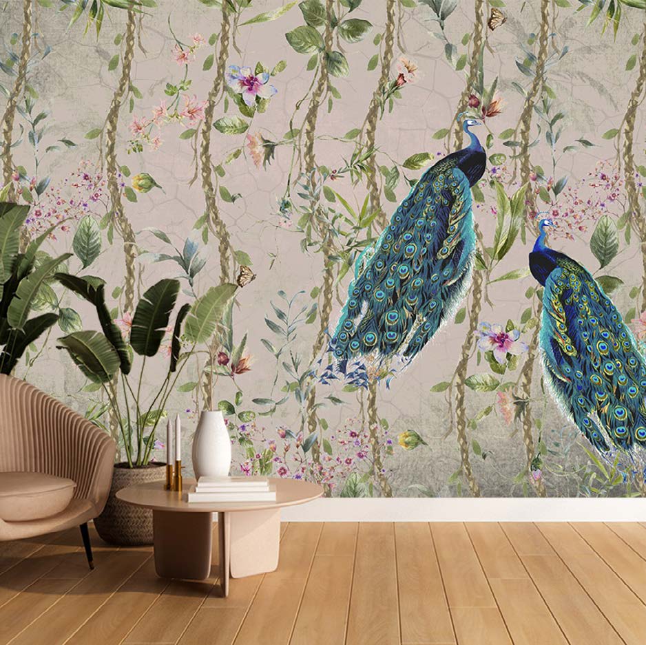 Peacock Euphoria Wallpaper