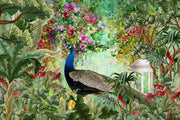 Peacock Palace Wallpaper