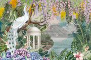 Peacock Serenade Wallpaper