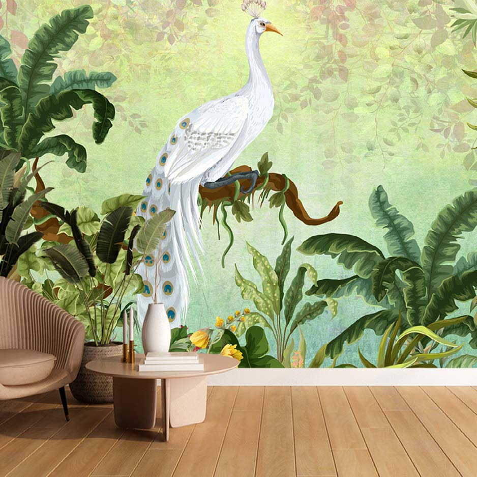 Peacock Serenity Wallpaper