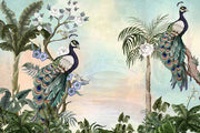 Peacock Whisper Wallpaper