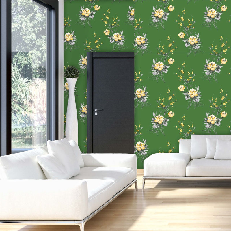 CG04 Floral 3D wallpaper