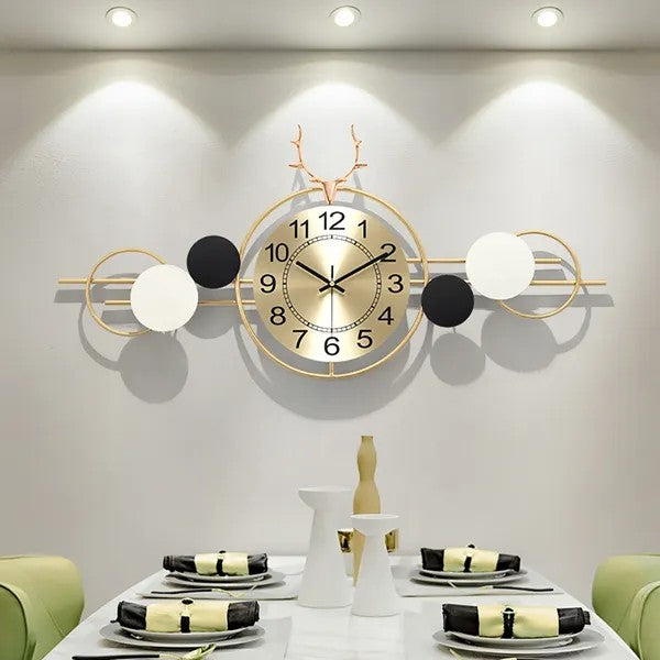Decorative Deer Hand Wall Clock