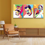 Queen Freddie Pop Art, Set Of 3
