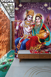 Radha Krishna Portrait