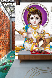 Krishna Gopal Customised Wallpaper