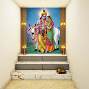 Radha Krishna Customised Wallpaper