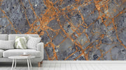 Silver Gold Rustic Wallpaper