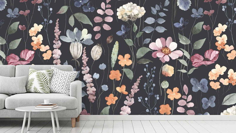 Pastel Spring Flowers Wallpaper