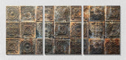 Vintage Rustic Wall Art, Set Of 3
