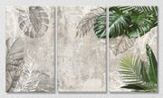 Tropical Wall Art, Set Of 3