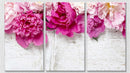 Pink Rose Wall Art, Set Of 3