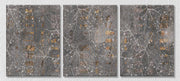 Grey Wall Art, Set Of 3