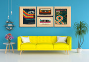 80'S Theme, Set Of 3