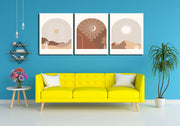Sun Theme, Set Of 3