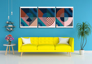 Distinct Pattern, Set Of 3